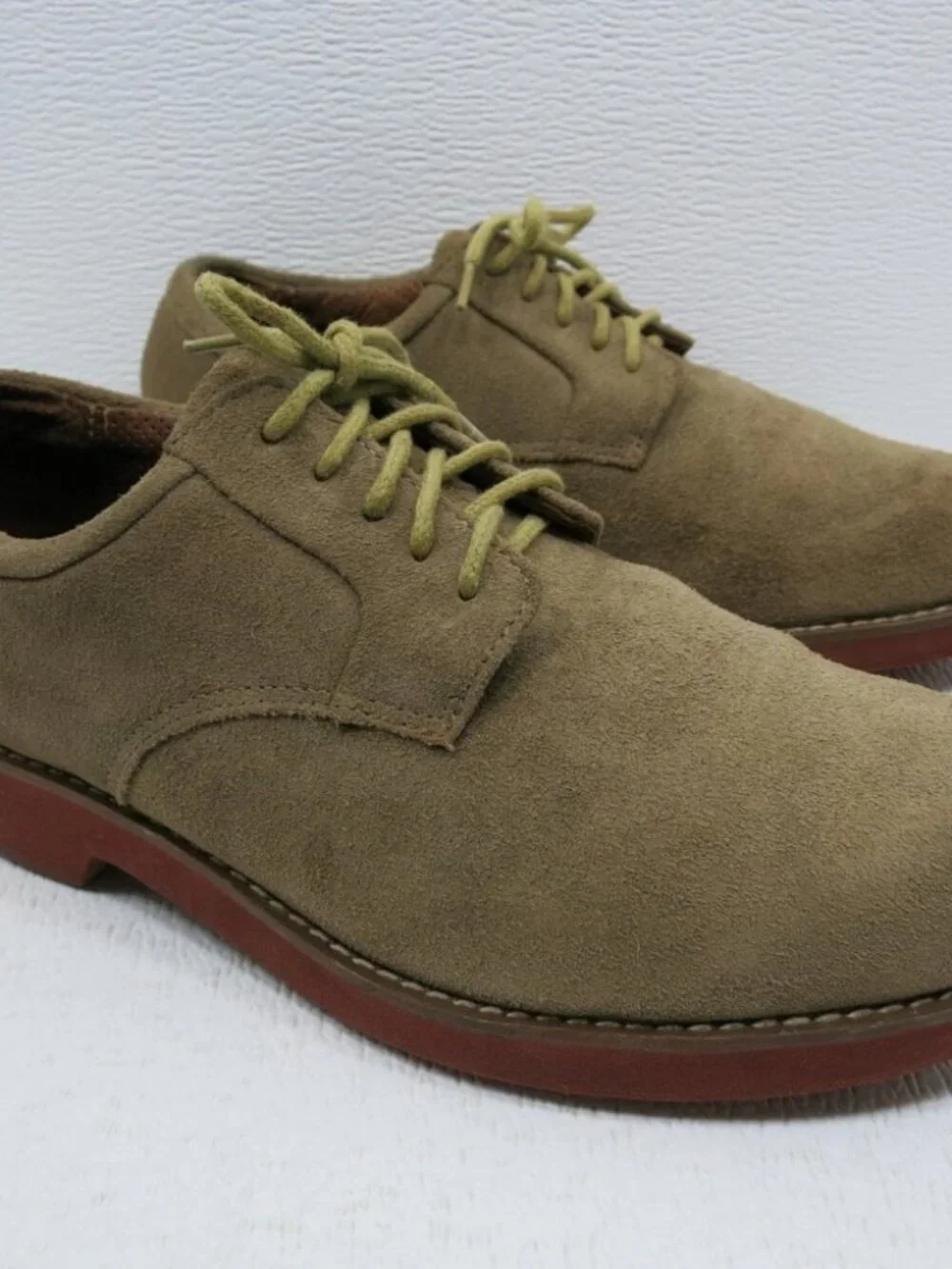 Bass Elwyn Suede Leather Casual Dress Men's Oxford Shoes Size 7.5